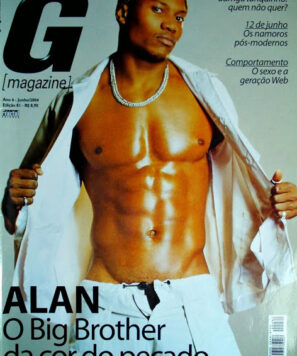 Alan Marcelo nu na G Magazine